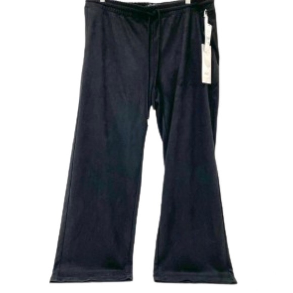 Liverpool Chill Black Lounge Pants With Pockets Nwt Size Xl